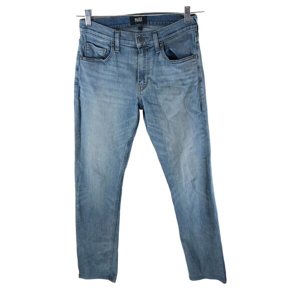 PAIGE Other - Paige Mens Jeans Federal Slim Straight Leg Irwin Wash 29 HEMMED